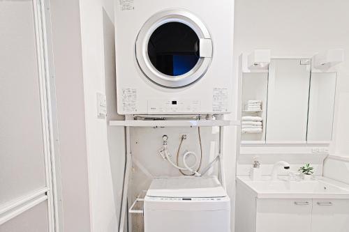 Koupelna v ubytování Tomo House Yotsuya-Sanchome 101 - from 6 minutes station 四谷三丁目 101 駅から徒歩6分