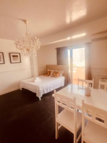 Una cama o camas en una habitación de Casa Relaxa