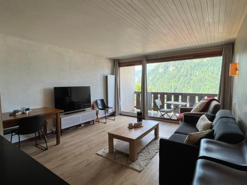 Studio Châtel 4 pers, balcon sud-ouest, parking - FR-1-198-242