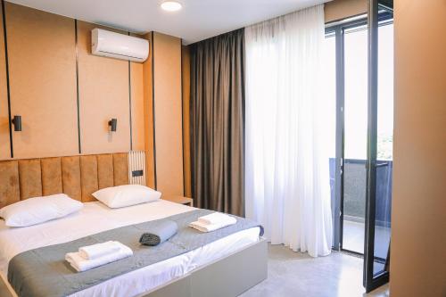 Hotel VSにあるベッド