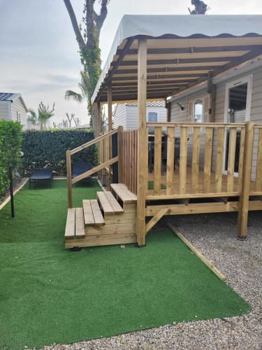 Mobil-home chez MG