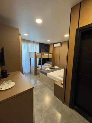 Hotel VSにあるベッド