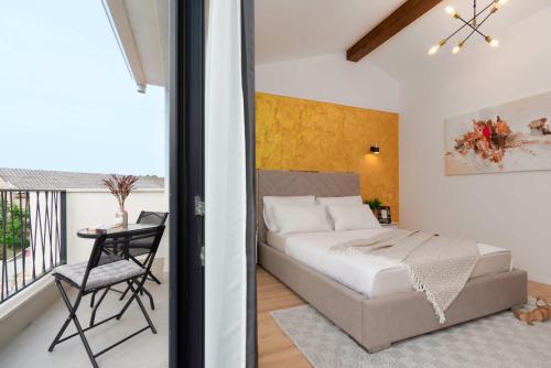 Voodi või voodid majutusasutuse Villa Simone toas