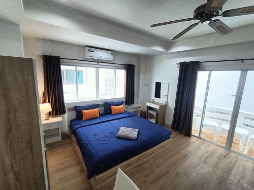 Ένα ή περισσότερα κρεβάτια σε δωμάτιο στο Marie Guest House B5 No Seaview