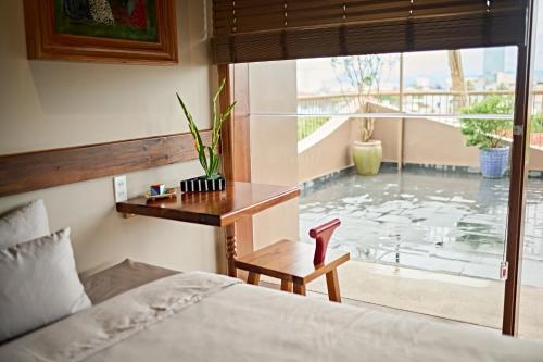 Πισίνα στο ή κοντά στο La Hiên boutique stay