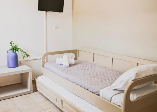 Katil atau katil-katil dalam bilik di Summer Shades Hotel - ex Arkoulis