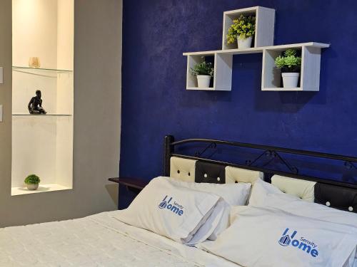 Ένα ή περισσότερα κρεβάτια σε δωμάτιο στο El Riego - Casa Encantadora y amplia