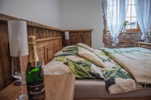 Postel nebo postele na pokoji v ubytování Penzion No. 1