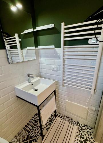 Koupelna v ubytování Villa Vittoria Suites