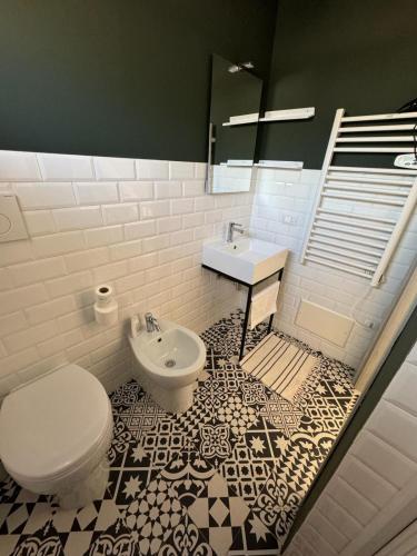 Koupelna v ubytování Villa Vittoria Suites
