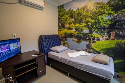 Postel nebo postele na pokoji v ubytování Hostel Central