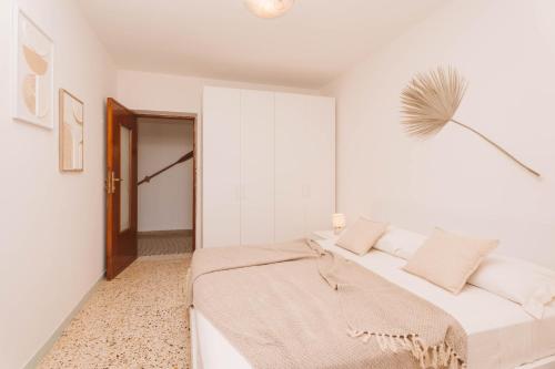 Villa delle Ninfeにあるベッド