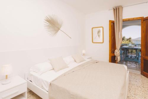 Villa delle Ninfeにあるベッド