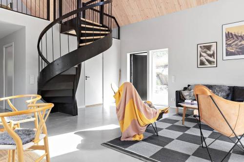 Paula's newly built houseにあるシーティングエリア