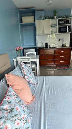 Kuchyň nebo kuchyňský kout v ubytování D Condotel