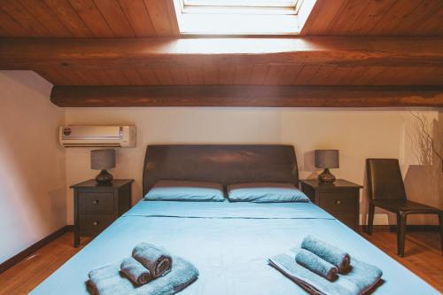 Una cama o camas en una habitación de Casa Sulis