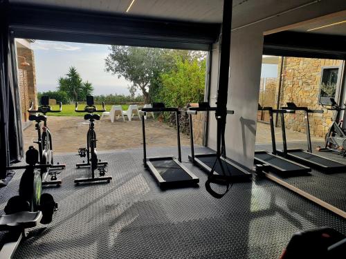 Γυμναστήριο ή/και όργανα γυμναστικής στο Villa Anthea