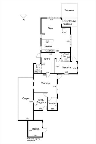 a floor plan of a house at S55-Stubbekobing-Birkehegnet-20 in Stubbekøbing