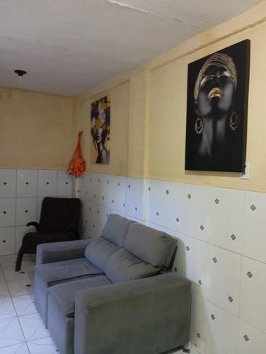 Posezení v ubytování Residencial Lima - Quarto 01