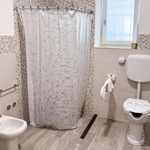 Koupelna v ubytování Hotel Montenuovo 44