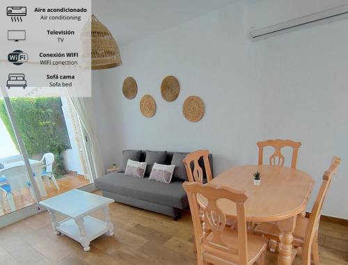 Część wypoczynkowa w obiekcie La Casita de Vera