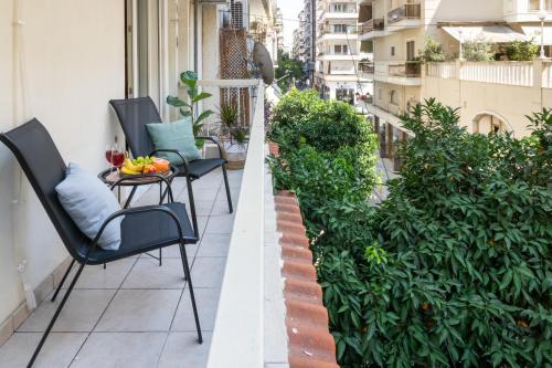Cozy Central Flat with Balcony, Thessaloniki