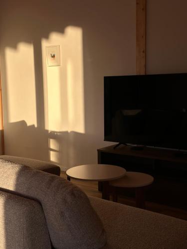 TV a/nebo společenská místnost v ubytování Villa Amper