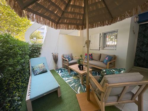 TI TAHITI STUDIO-3MIN PLAGE-TERRASSE COSY-WIFI-PARKING - TOP PROS SERVICESConciergerie La Grande Motte