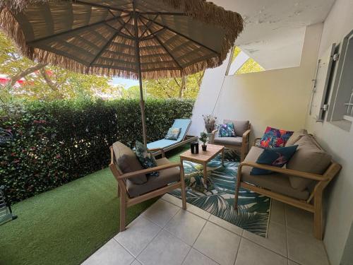 TI TAHITI STUDIO-3MIN PLAGE-TERRASSE COSY-WIFI-PARKING - TOP PROS SERVICESConciergerie La Grande Motte