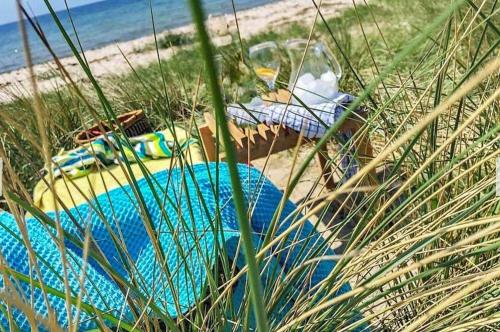 a toy pool on the beach next to the beach at SL324-Slagelse-Strandvaenget-29 in Slagelse