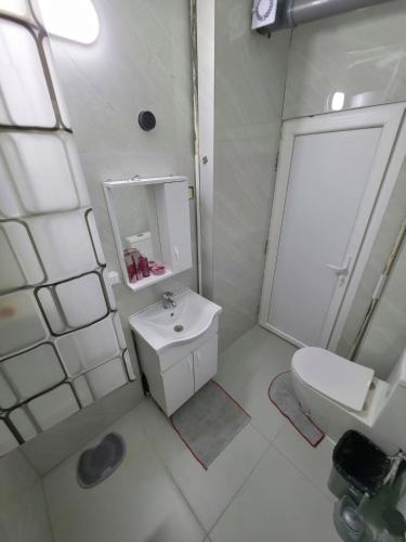 Koupelna v ubytování Ti-88 Apartment