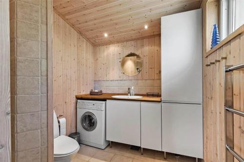 Kuchyň nebo kuchyňský kout v ubytování K19021-Kalundborg-Falkevej-13