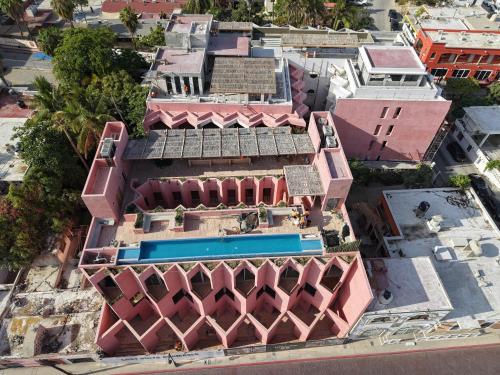 an overhead view of a group of buildings at Laiva Hotel San Jose by Tasman in San José del Cabo