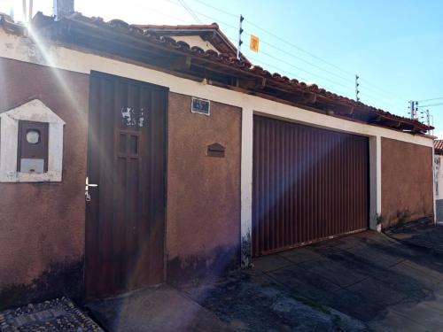 Bygningen som feriehuset ligger i