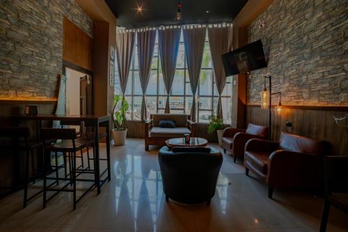 Televisyen dan/atau pusat hiburan di Hotel Bahia Chac Chi