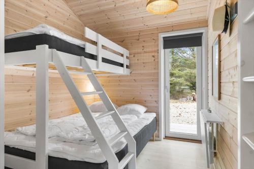 เตียงในห้องที่ TV1589-Jerup-Tranebaervej-13