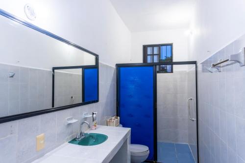 Et badeværelse på Casa Elena