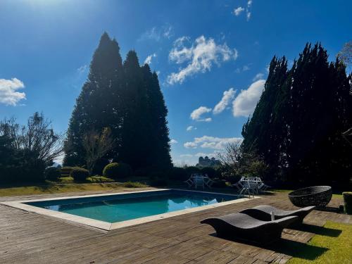 Bazén v ubytovaní Hortênsia Boutique - Chalé Privativo 1 alebo v jeho blízkosti