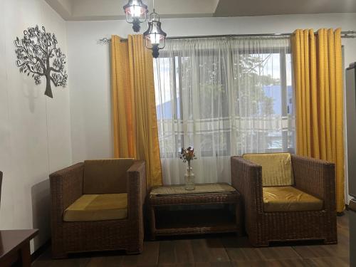 Χώρος καθιστικού στο G Apartment - Suite