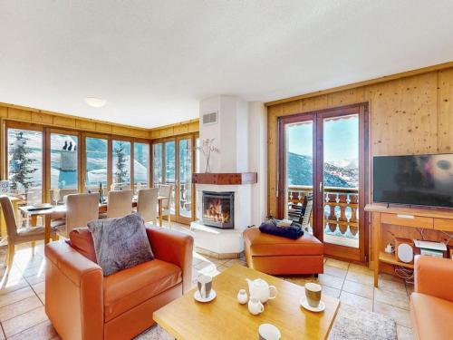 Luxury apartment in Veysonnaz