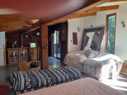 Gallery image of collico lodge kilometro 4 relun in Villarrica