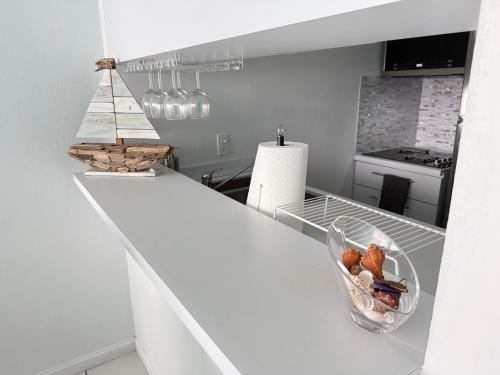 Apartment In Condado Beach tesisinde mutfak veya mini mutfak
