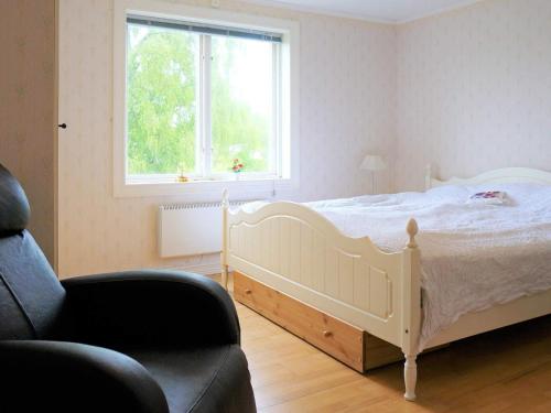 Ένα ή περισσότερα κρεβάτια σε δωμάτιο στο 8 person holiday home in HOVA