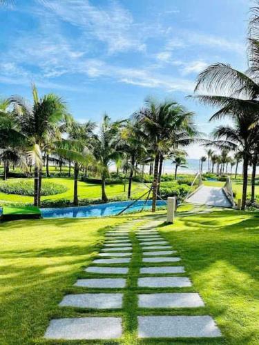 Zahrada ubytování Arena Cam Ranh Resort Ocean View