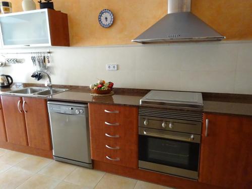 Nhà bếp/bếp nhỏ tại Apartamento Tossasea