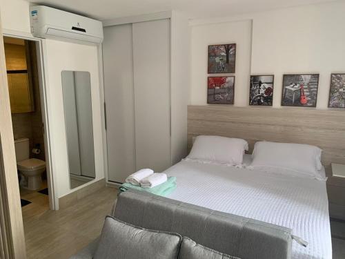 En eller flere senge i et værelse på 809 - Flat Riverside - Tolive