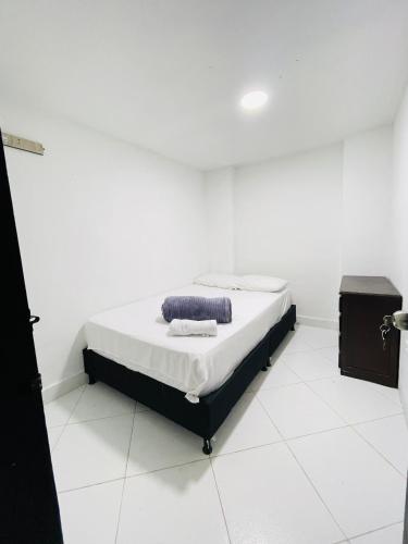 Ein Bett oder Betten in einem Zimmer der Unterkunft Hospedaje Mi casita