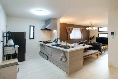 Osaka 3BR 10ppl House丨4 min walk to Tsutenkaku Tower