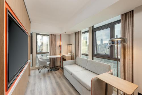 Posezení v ubytování Holiday Inn Express Guiyang Downtown by IHG