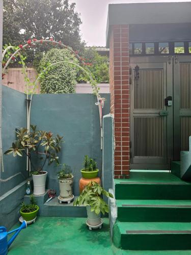 Gwangalli Tahee Houseにある庭